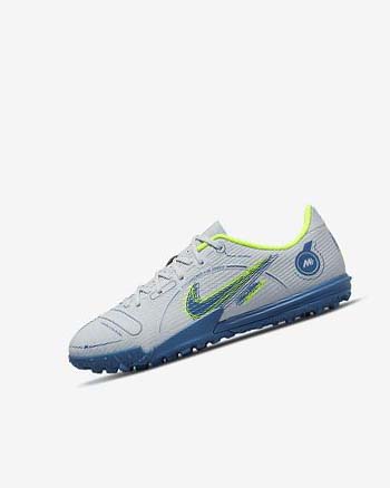 Nike Jr. Mercurial Vapor 14 Academy TF Grises Azules Claro Azules Oscuro | MX 3093